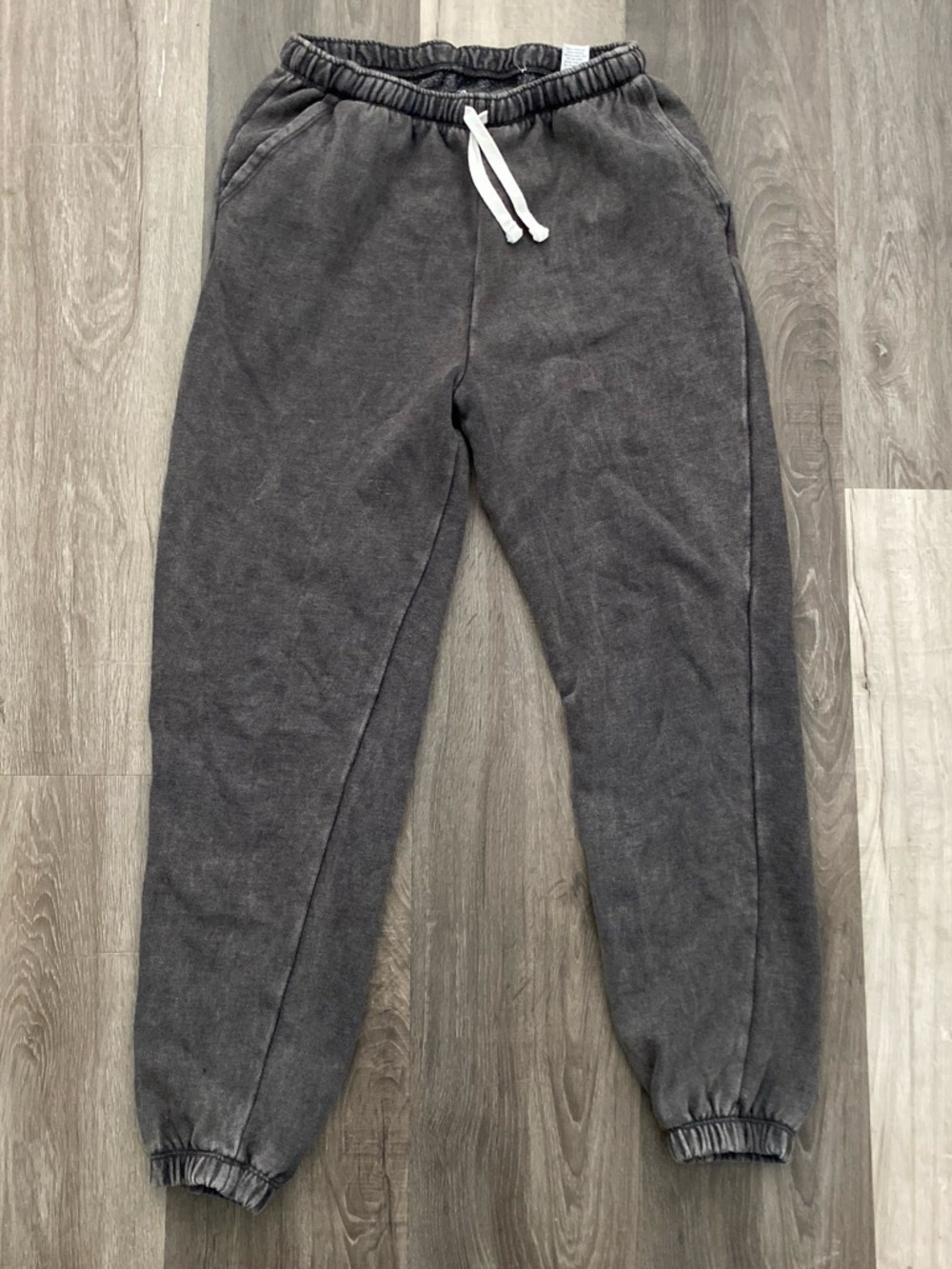 SO Womens Charcoal Gray Jogger Sweatpants